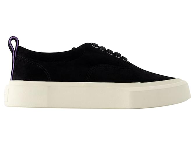 Autre Marque Mother Ii Sneakers - Eytys - Suede - Black Leather Pony-style calfskin  ref.1014947