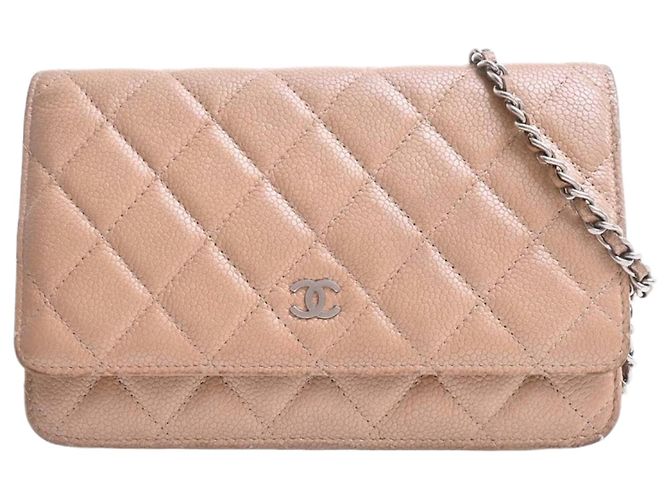 Chanel Wallet on Chain Beige