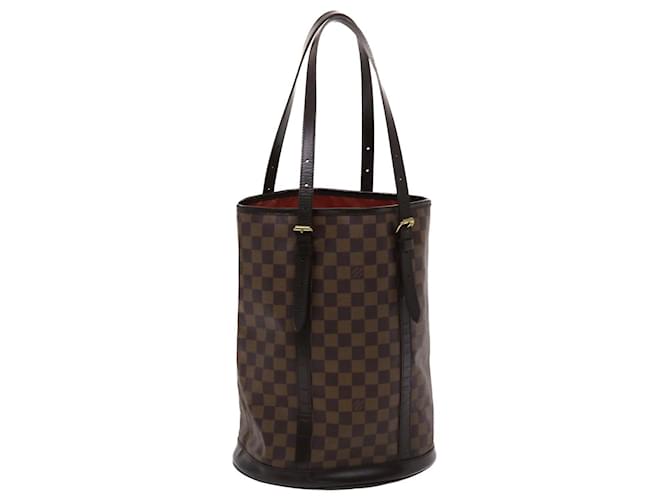 LOUIS VUITTON Damier Ebene Bucket GM Shoulder Bag N42236 LV Auth 49014  ref.1015438