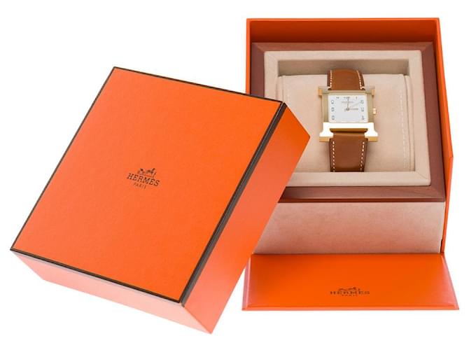 Hermès HERMES Heure H Accessory in Gold Plated Golden - 101345 Gold-plated  ref.1015487