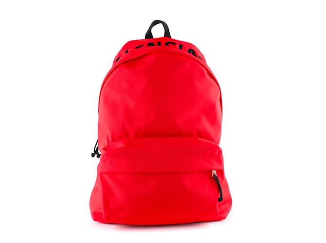 Balenciaga best sale red backpack