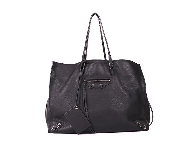 Balenciaga - Leather City Cabbage Bag