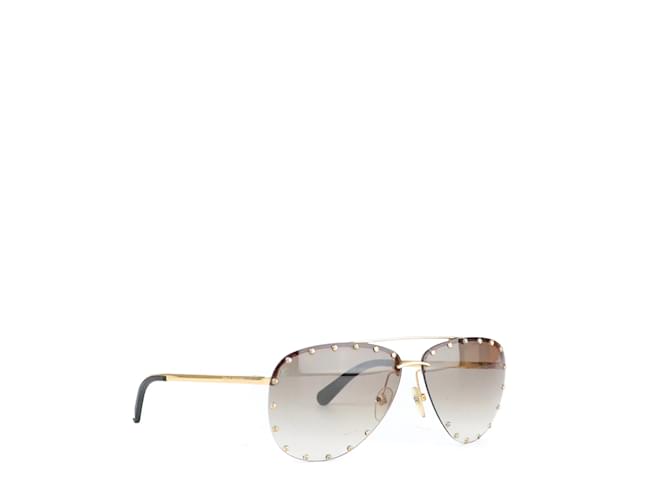 Accessoires Lunettes de soleil Louis Vuitton Beige d'occasion