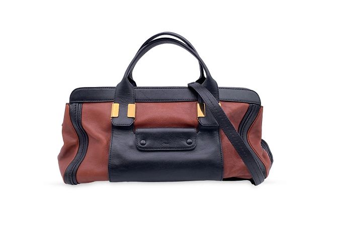 Chloé Borsa Chloe Alice Marrone Pelle