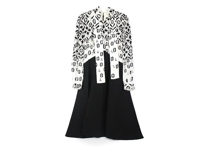 Louis Vuitton x Stephen Sprouse Jersey Dress with Flower Motif