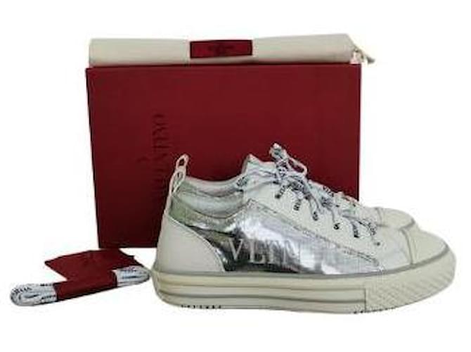 Valentino Garavani Sneakers White Leather  ref.1015981