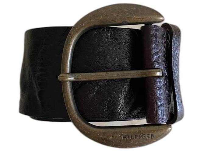 Tommy Hilfiger Belts Brown Leather  ref.1016067