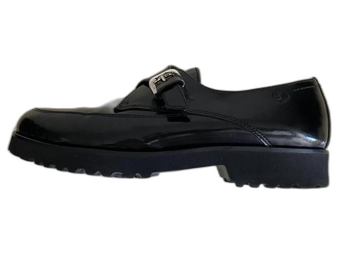 Autre Marque Scarpe stringate Samsonite in pelle nera Nero 