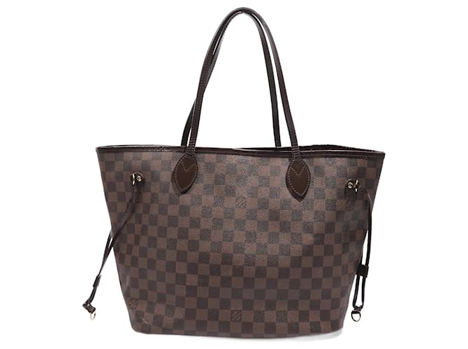 Louis Vuitton Neverfull Damier Ebène Toile MM Marron  ref.1016293