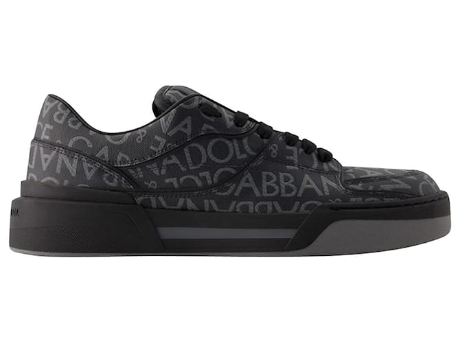 Dolce & Gabbana New Roma Sneakers - Dolce&Gabbana - Leather - Black  ref.1016397