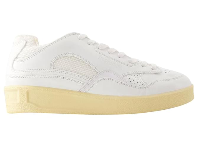 Sneakers - Jil Sander - Leather - White  ref.1016427