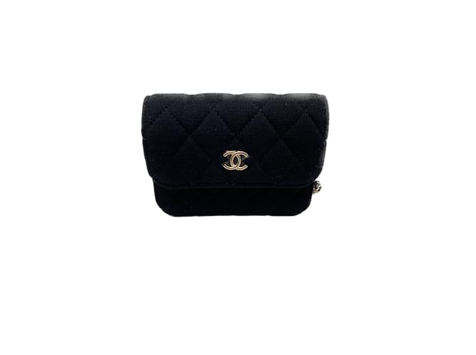 CHANEL Handbags T. cloth Black ref.1016640 - Joli Closet