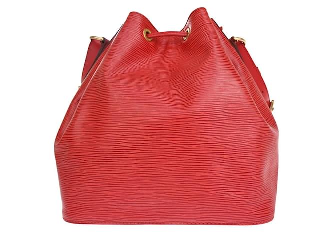 Noe Louis Vuitton Petit Noé Red Leather  ref.1017022