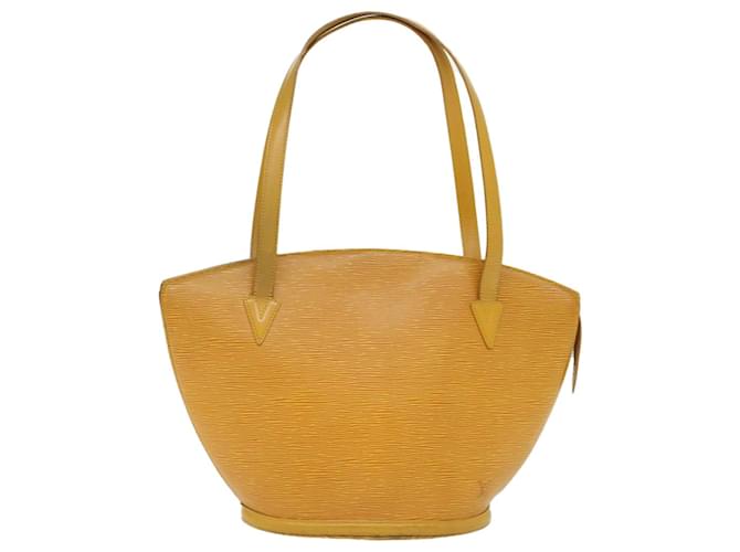 LOUIS VUITTON Epi Saint Jacques Shopping Shoulder Bag Yellow M52269 auth 48966 Leather  ref.1017242