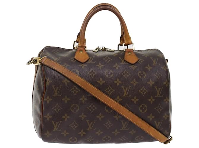 Louis Vuitton Monogram Speedy Bandouliere 30 Hand Bag M40391 LV