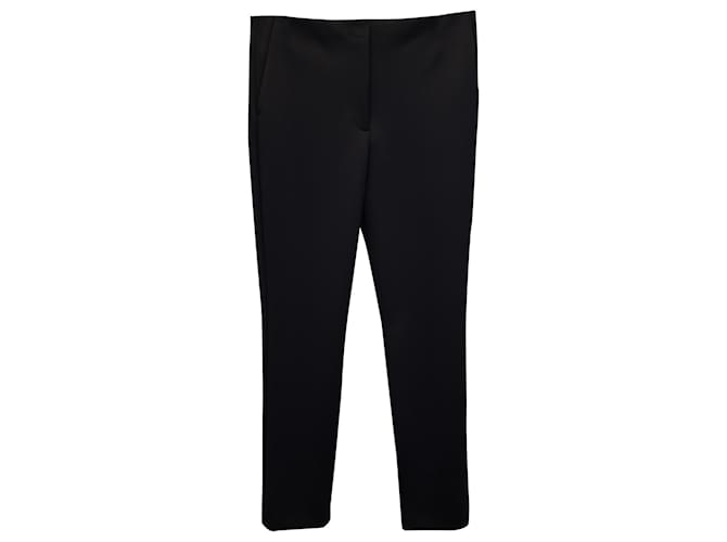 Pantaloni slim fit Theory Tech Knit in poliestere nero  ref.1017543