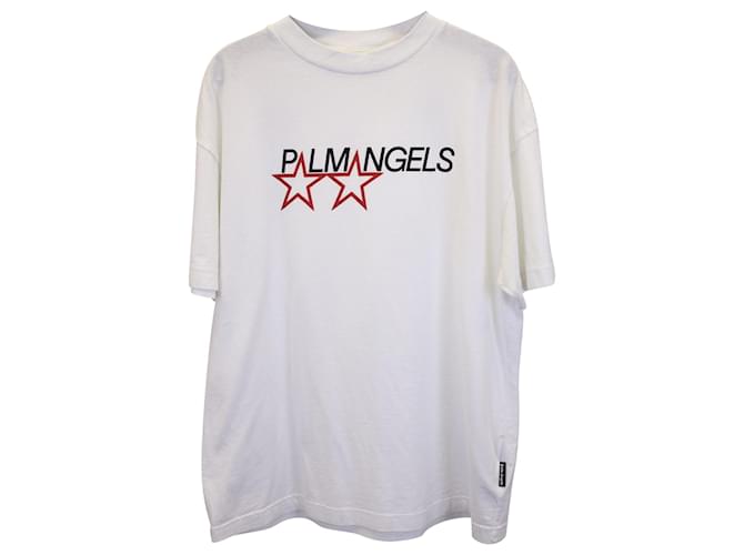 PALM ANGELS Logo-Print Cotton-Jersey T-Shirt for Men