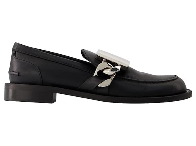 JW Anderson Gourmet Loafers - J.W. Anderson - Black - Leather  ref.1017625