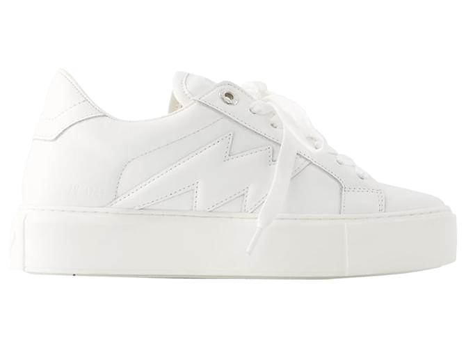 La Flash Chunky Sneakers - Zadig & Voltaire - Leather - White  ref.1017655