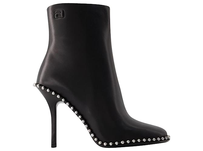Nova 105 Ankle Boots- Alexander Wang - Leather - Black  ref.1017928