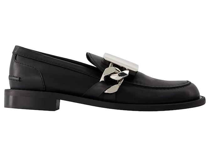 JW Anderson Gourmet Loafers - J.W. Anderson - Black - Leather  ref.1017932