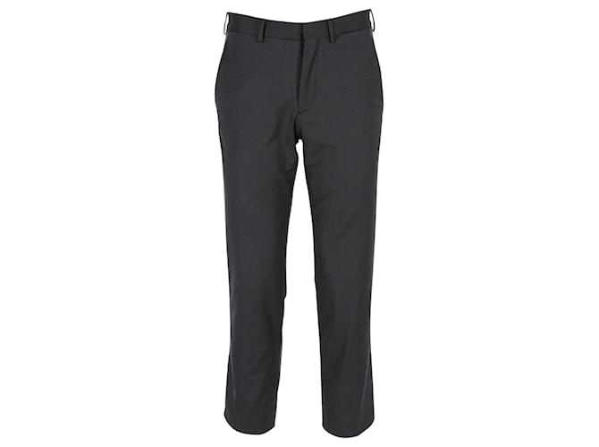 Pantalones de sastre Prada en viscosa gris oscuro Fibra de celulosa  ref.1018131