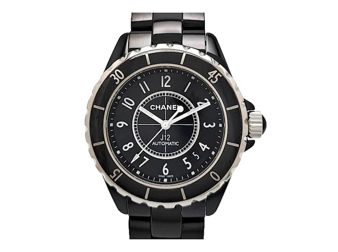 Chanel Automatic J12 Wrist Watch H0685 Black Steel Ceramic ref.1018180 -  Joli Closet