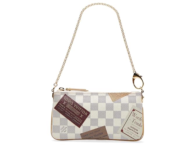 Louis Vuitton Limited Edition Damier Ebene Trunks & Bags Milla MM