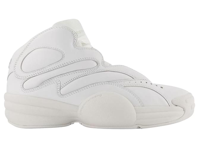Aw Hoop Sneakers - Alexander Wang - Leather - White  ref.1018321