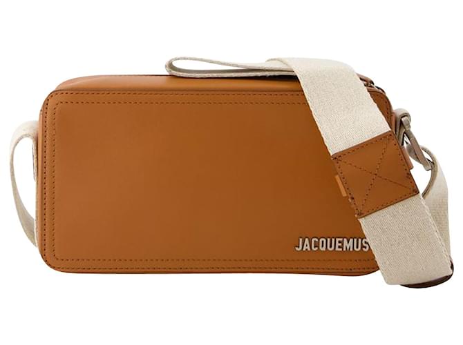 Le Cuerda Horizontal Bag - Jacquemus - Leather - Light Brown 2  ref.1018343