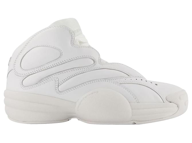 Aw Hoop Sneakers - Alexander Wang - Leather - White  ref.1018433