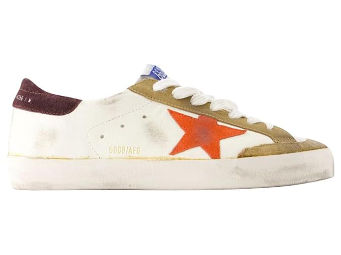 Old School Ggdb Uomo Arancione Deluxe Brand Scarpe Golden Goose