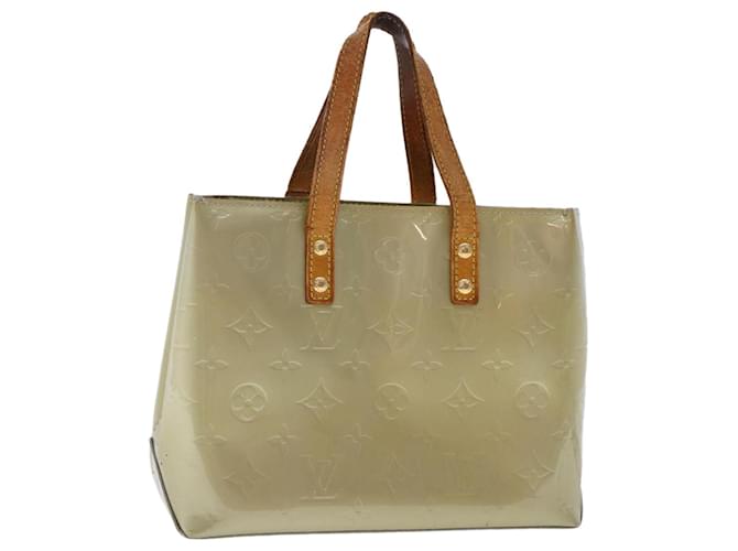 White Louis Vuitton Monogram Vernis Reade PM Handbag