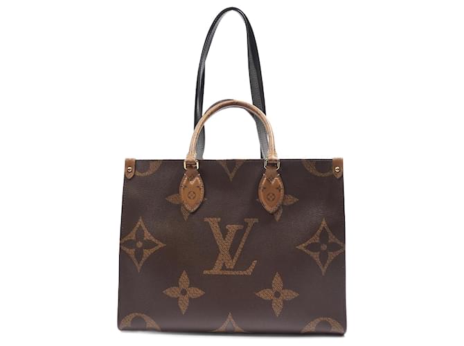 Louis Vuitton Onthego Monogram Giant Reverse MM Brown