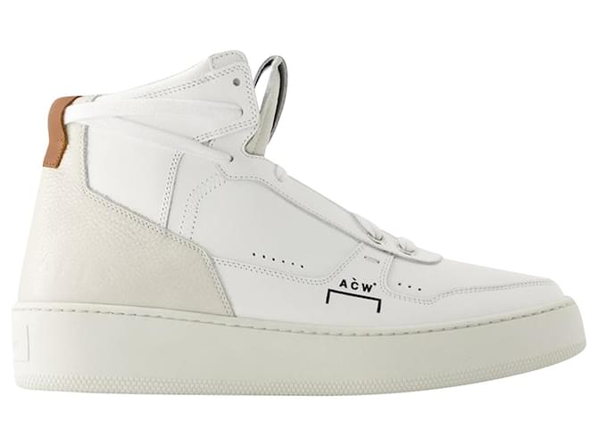 Autre Marque Luol Hi Top Ii Sneakers - A Cold Wall - Leather - Beige  ref.1018915
