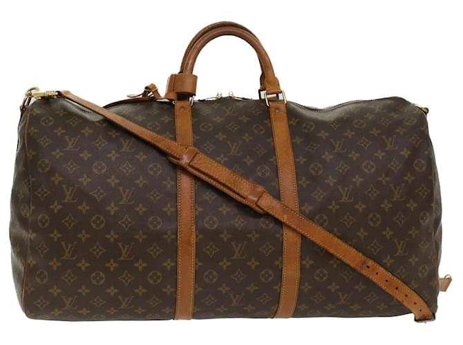 Louis Vuitton Monogram Keepall Bandouliere 60 Boston Bag M41412 LV Auth  48505 Cloth ref.1019120 - Joli Closet