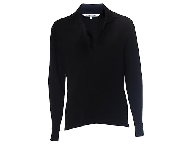 Helmut Lang, camicetta nera Nero 