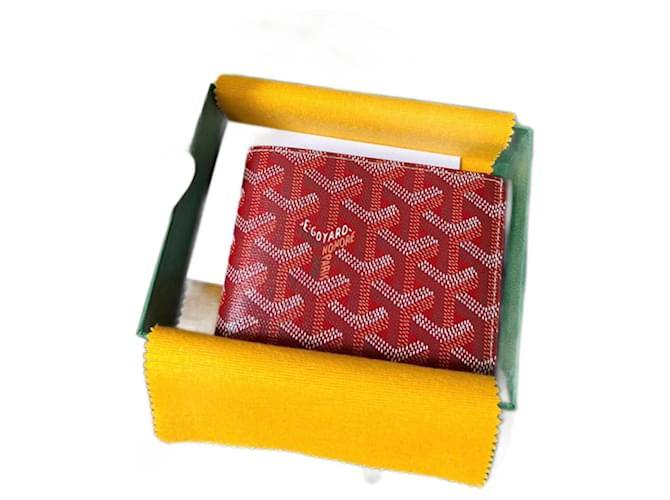 Goyard Card Holder Wallet Orange