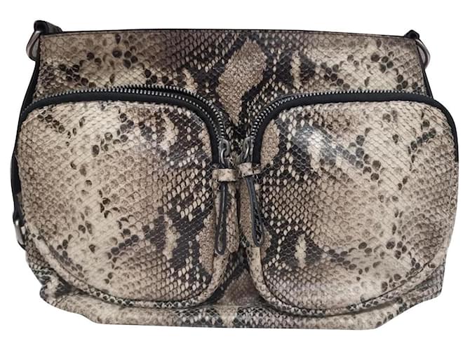 Autre Marque Borsa in stampa python 