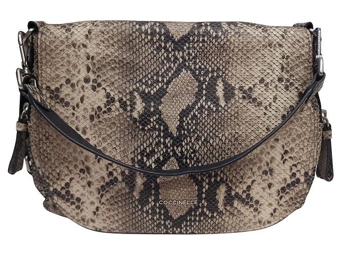 Autre Marque Sac à main Coccinelli imprimé python