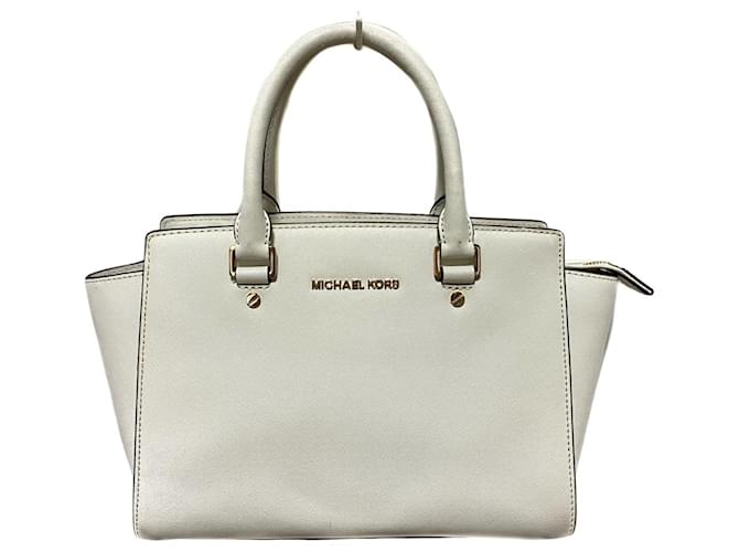 Michael kors best sale selma white