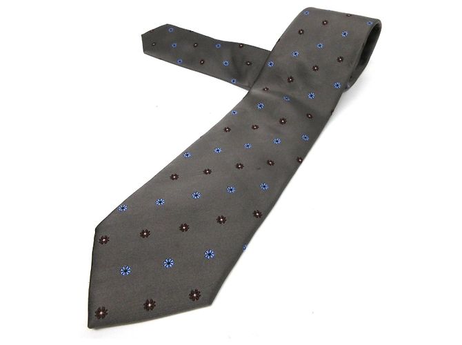 Etichetta Burberry Nera Nero Seta