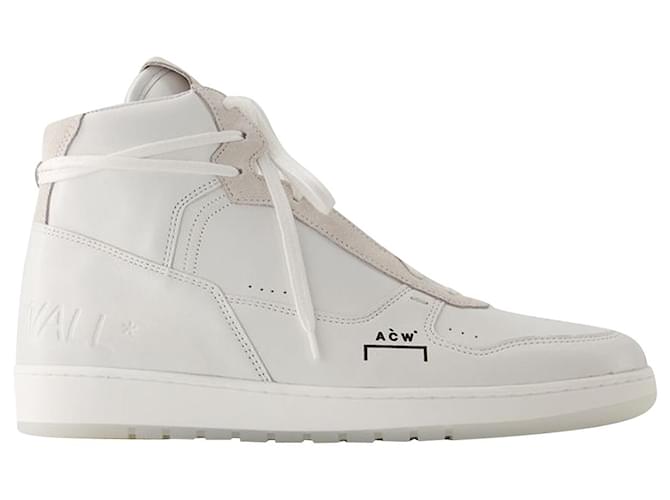 Autre Marque Luol Hi Top Sneakers - A Cold Wall - Leather - White  ref.1019831