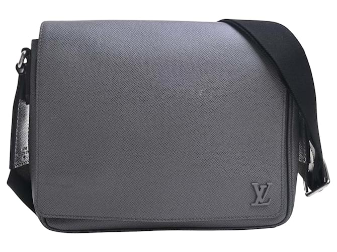 Louis Vuitton DAMIER Monogram Plain Leather Crossbody Bag Logo Bags