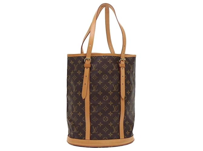 LOUIS VUITTON Monogram Bucket GM Shoulder Bag M42236 LV Auth 41864