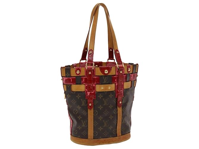 Auth Louis Vuitton Monogram Petit Bucket M42238 Women's Tote Bag