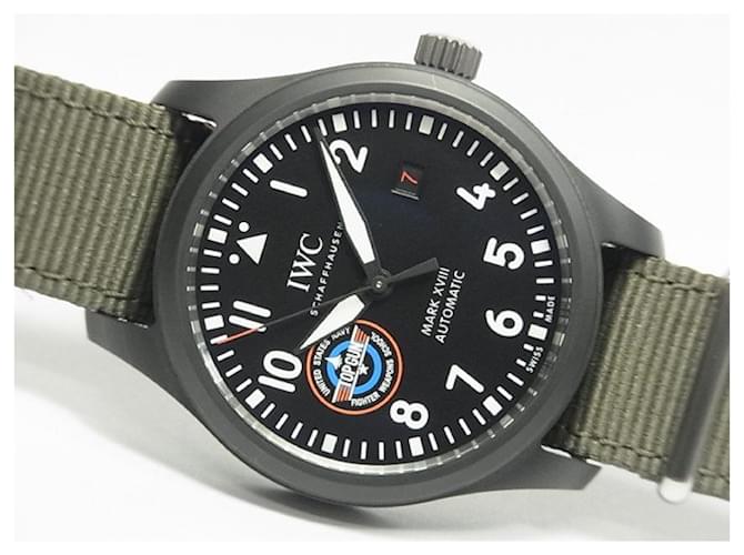 IWC Pilot's watch mark XVIII Top Gun "SFTI" IW324712 Genuine goods Mens Silvery  ref.1020318