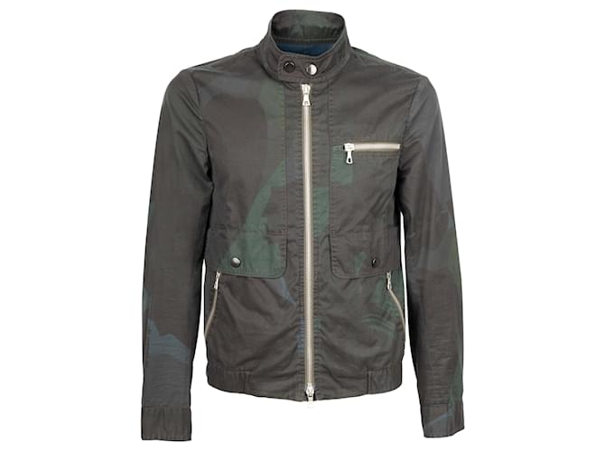 Dries Van Noten Camouflage Jacket Multiple colors Cotton  ref.1020479