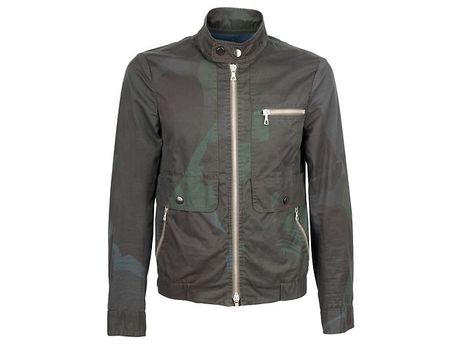 Giacca mimetica Dries Van Noten Multicolore