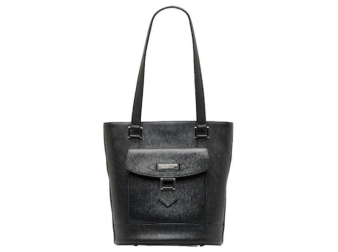 Burberry Leather Bucket Bag Black  ref.1020544